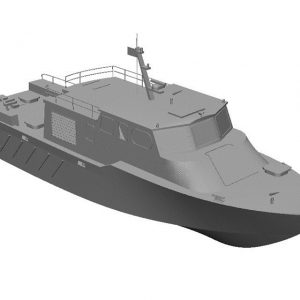 high speed work boat produced by TUF