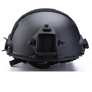 TUF bullet proof helmet is made of kelvar or PE