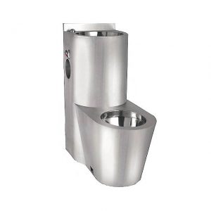 Stainless Steel Prison Vandal Resistant Toilet